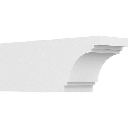 Ekena Millwork Standard Pescadero Architectural Grade PVC Rafter Tail, 5"W X 6"H X 16"L RFTP05X06X16PEC
